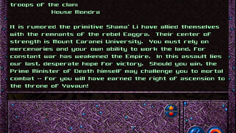 War Wind screenshot
