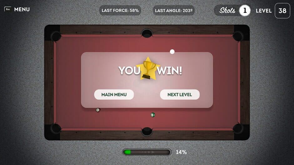 Legends of Snooker: One Shot screenshot