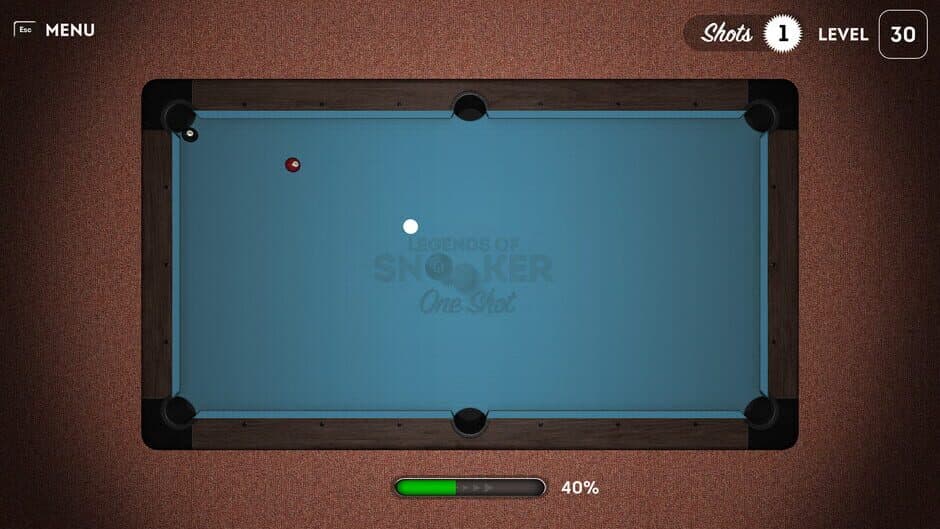 Legends of Snooker: One Shot screenshot