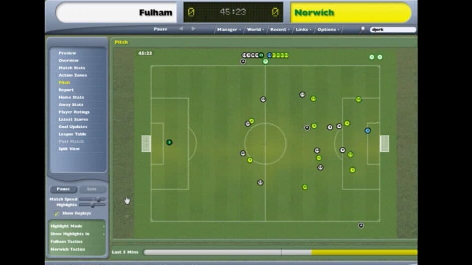 Football Manager 2005 screenshot