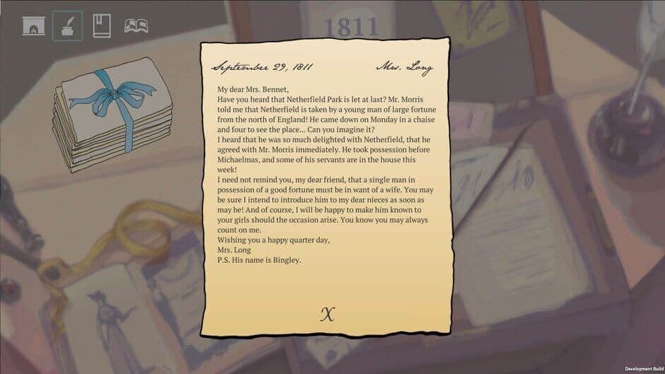 Playing Pride & Prejudice 1: An Austen Armoire screenshot