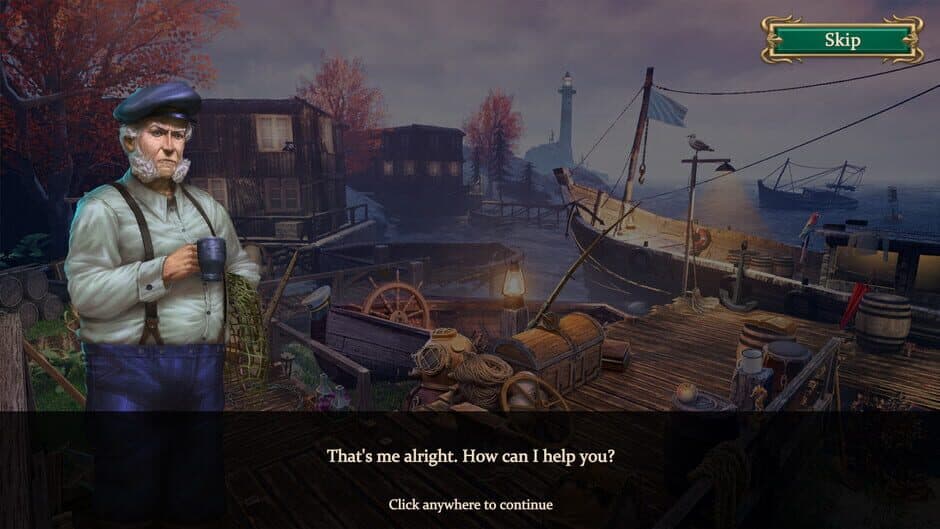 Detective Notes: Lighthouse Mystery Solitaire screenshot