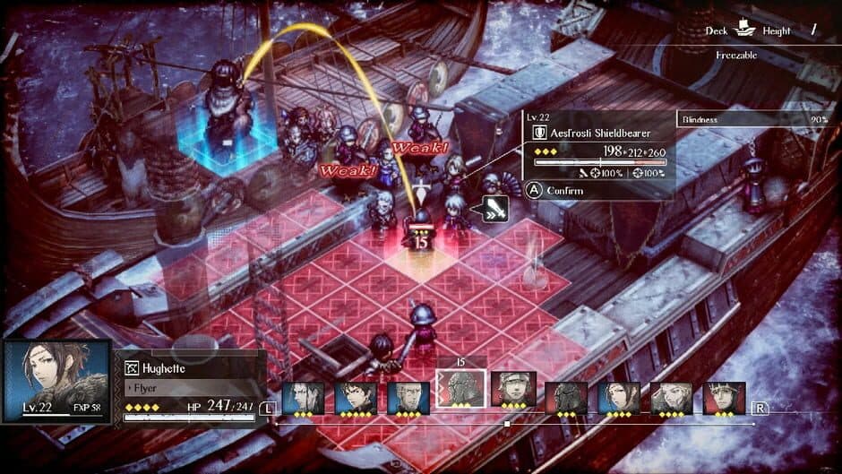 Triangle Strategy screenshot