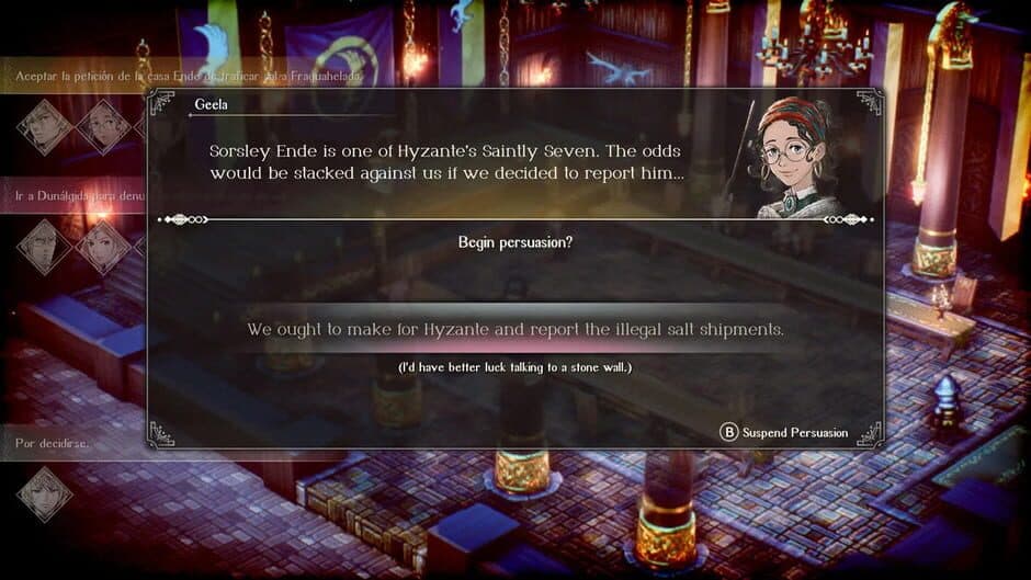 Triangle Strategy screenshot