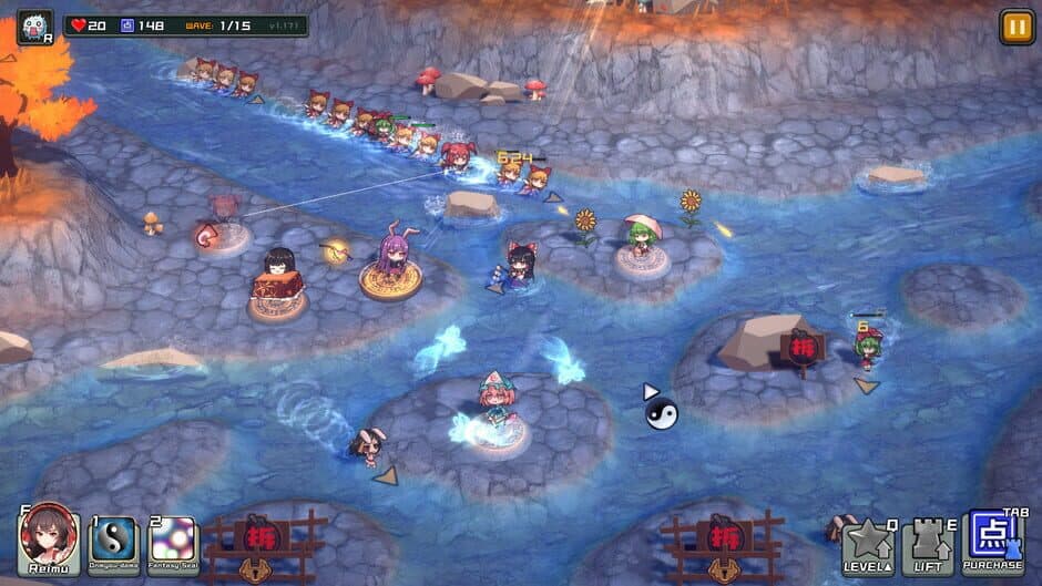 Touhou Monster TD screenshot