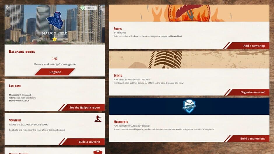 Astonishing Baseball Manager 21 screenshot