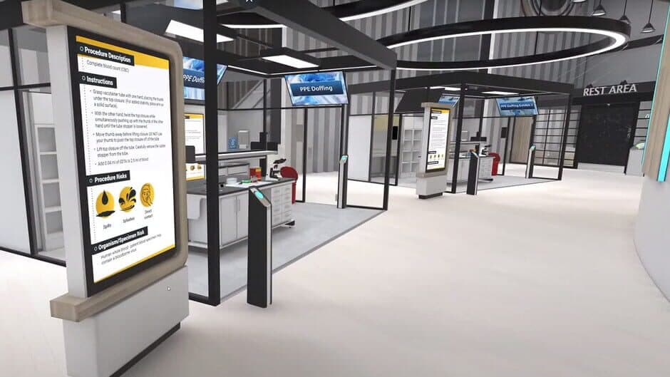 LabTrainingVR: Personal Protective - Equipment Edition screenshot