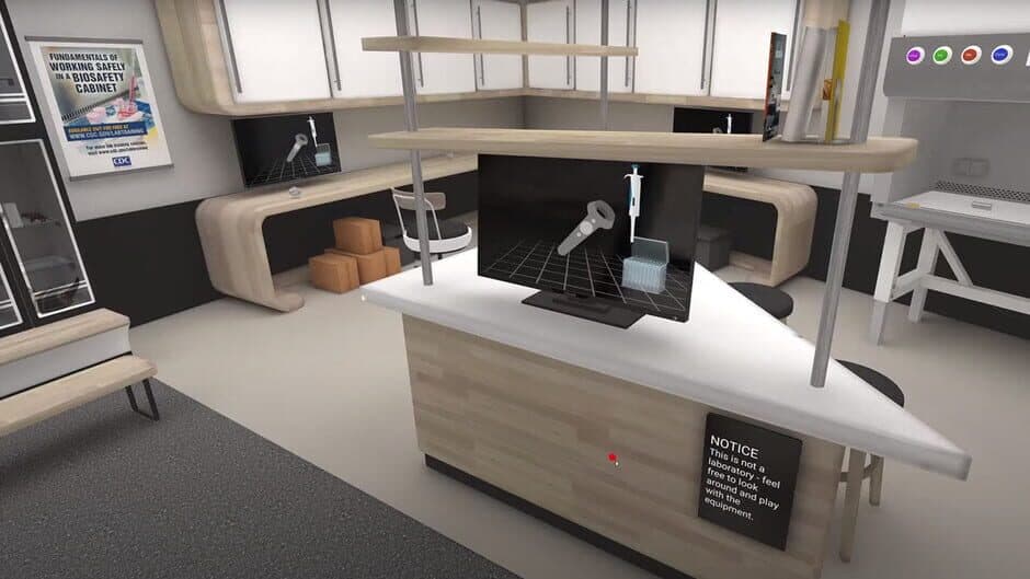LabTrainingVR: Personal Protective - Equipment Edition screenshot