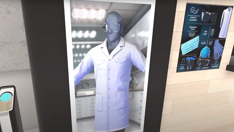 LabTrainingVR: Personal Protective - Equipment Edition screenshot