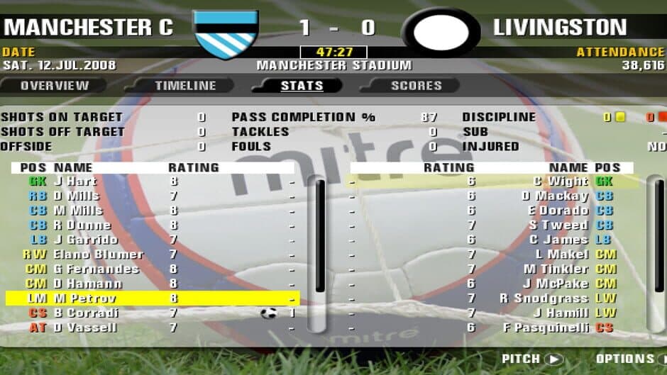 Premier Manager 09 screenshot