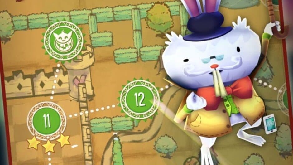 Alice in Wonderland: Puzzle Golf Adventures screenshot