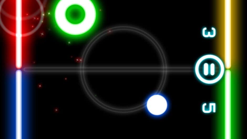 Glow Hockey 2 HD screenshot