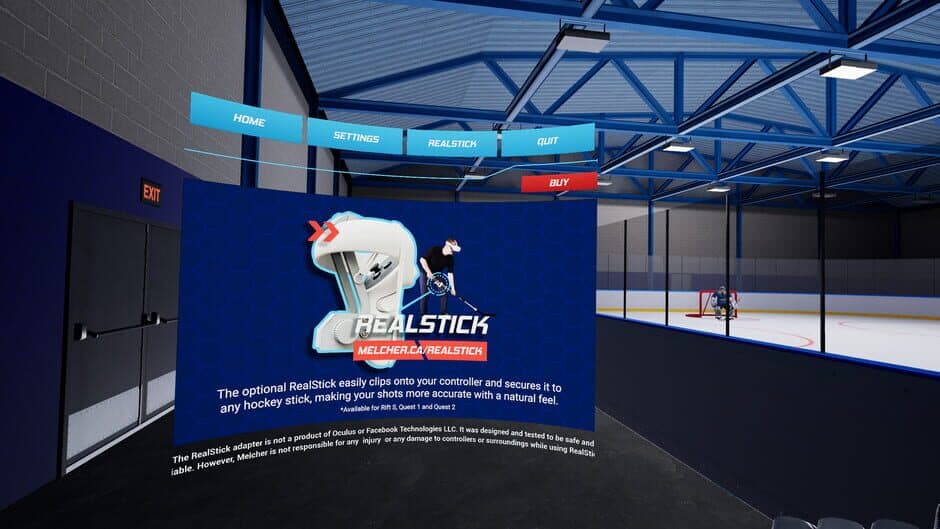 Hockey VR screenshot