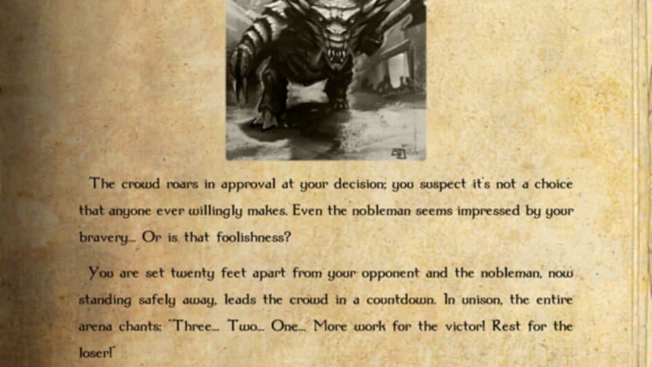 Gamebook Adventures 3: Slaves of Rema screenshot