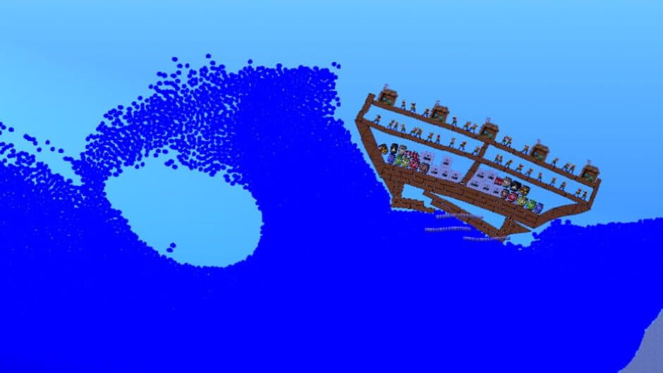 Water Physics Simulation screenshot