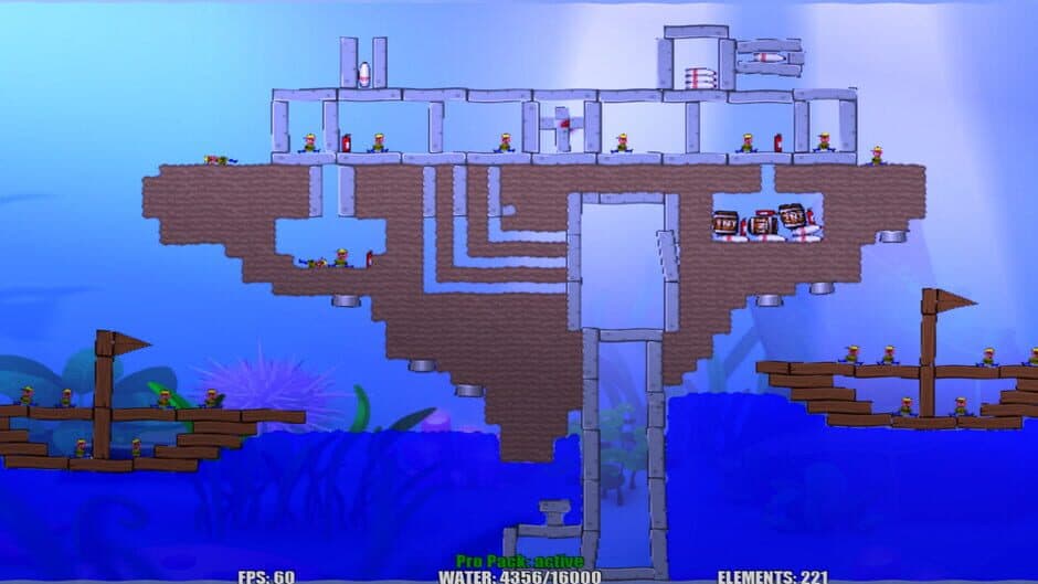 Water Physics Simulation screenshot