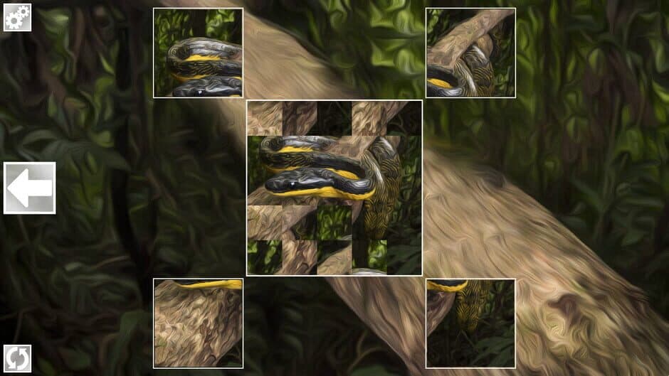 Puzzle Art: Snakes screenshot