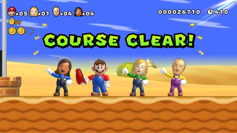 New Super Mario Bros. Mii screenshot