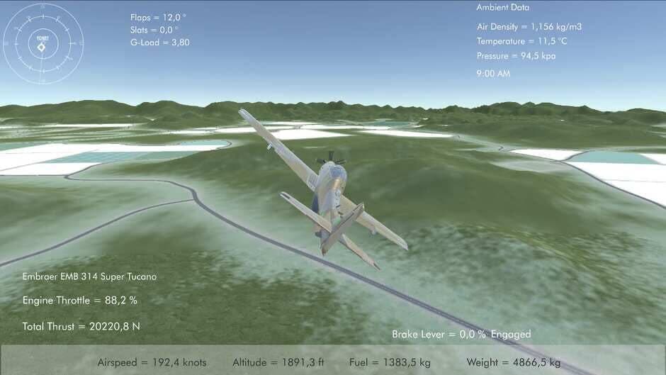 Pro Flight Simulator screenshot