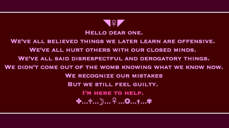 Feminist Confessional screenshot