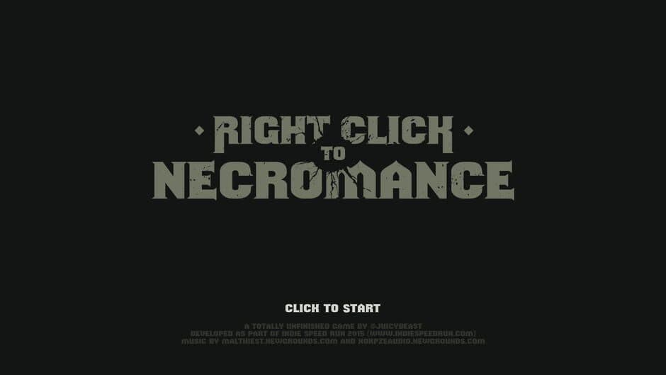 Right Click to Necromance screenshot