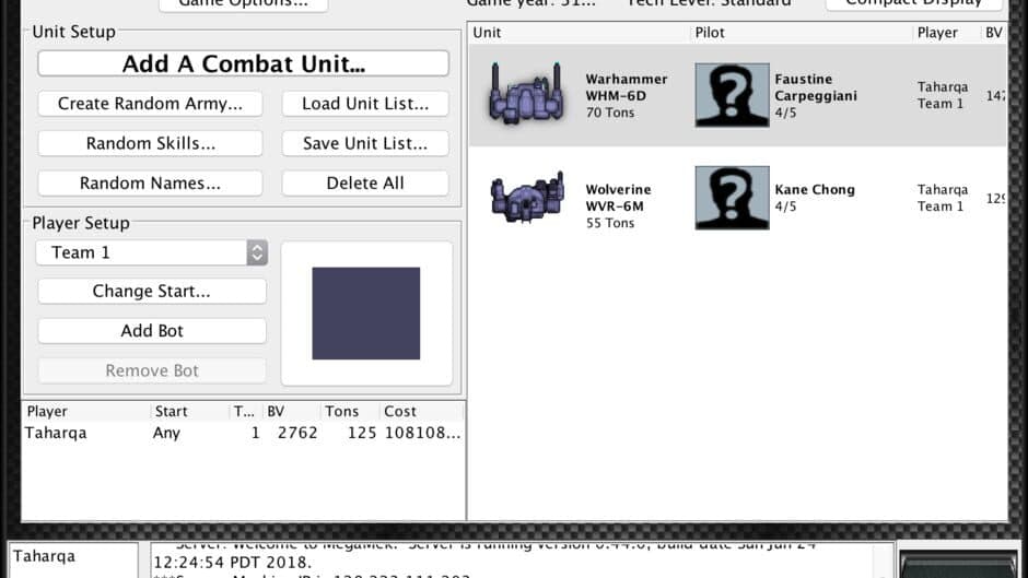 MegaMek screenshot