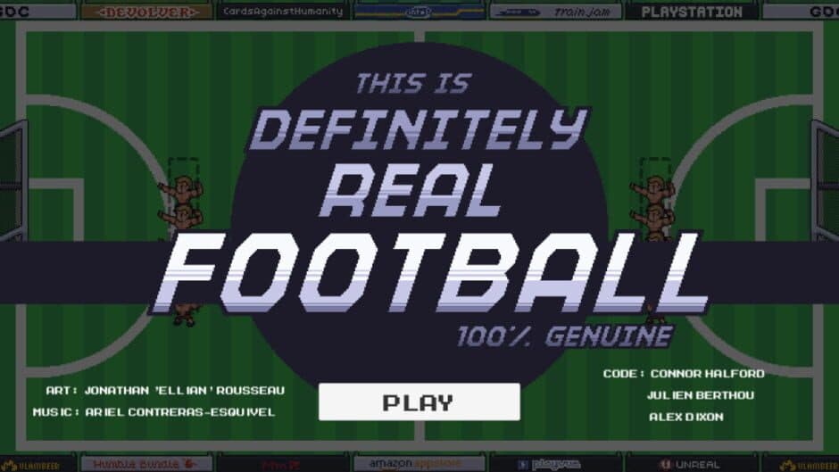 Definitely Real Football screenshot