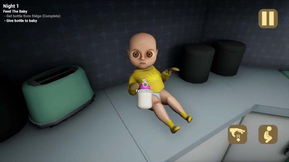 The Baby In Yellow screenshot