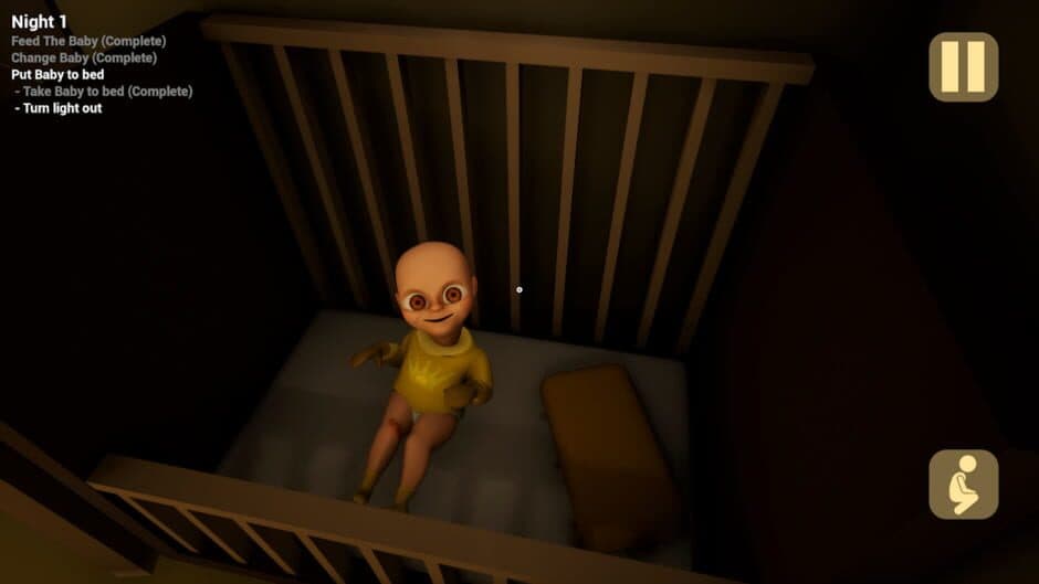 The Baby In Yellow screenshot