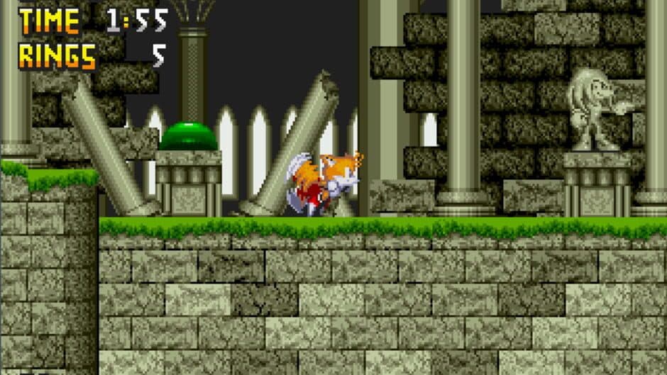 Sonic 3D in 2D screenshot