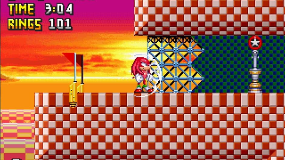 Sonic 3D in 2D screenshot