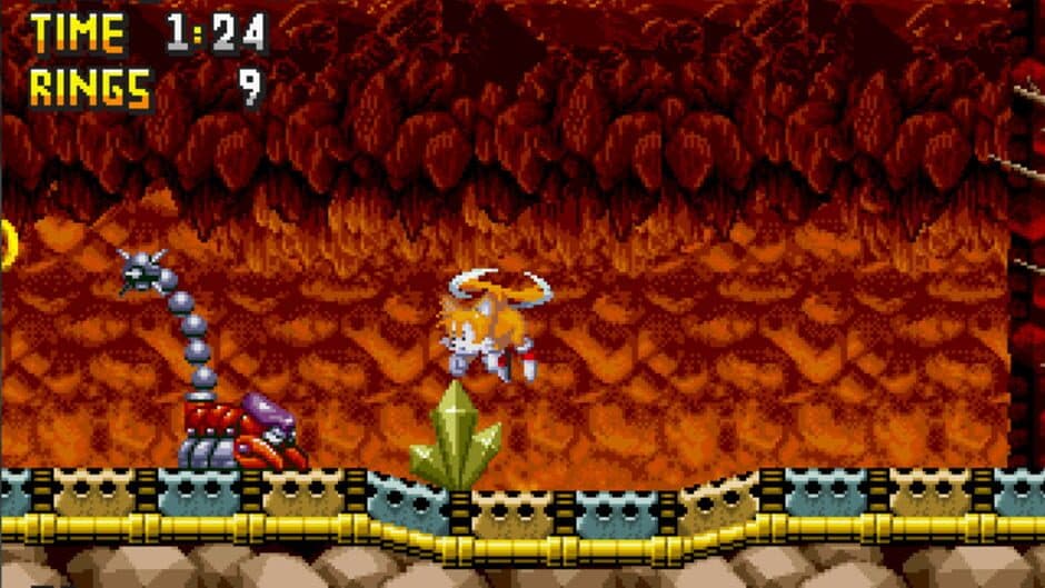 Sonic 3D in 2D screenshot