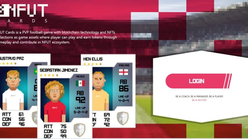 NFUT Cards screenshot