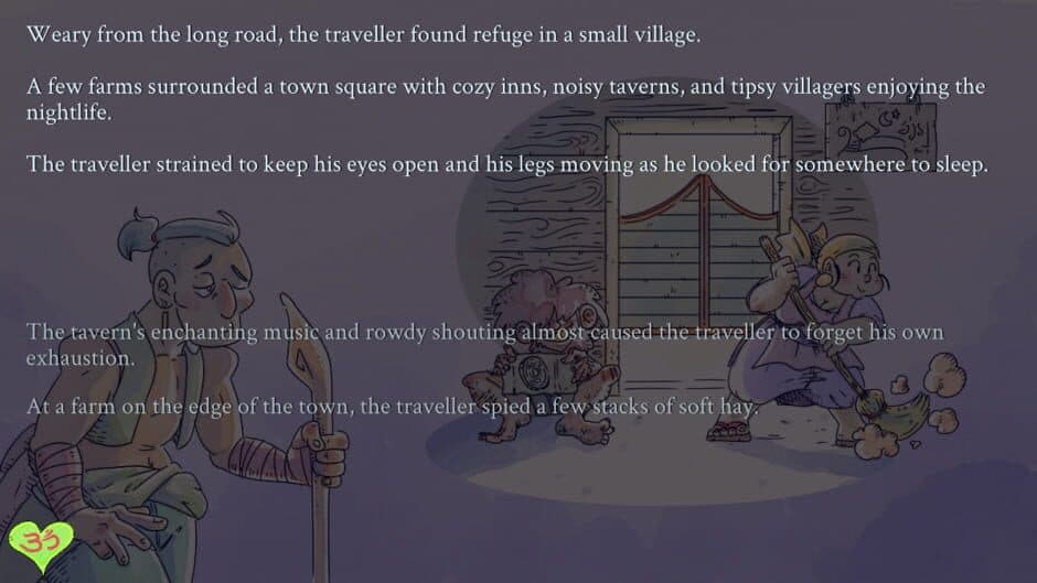 The Traveller and the Mountain screenshot