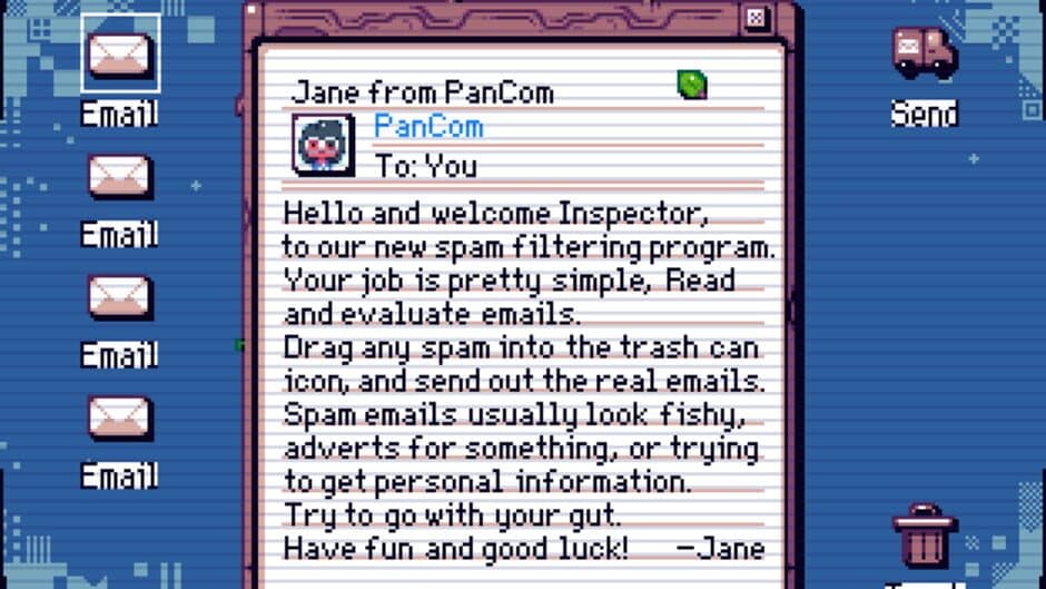 PanCom OS screenshot