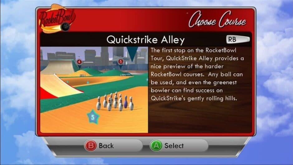 RocketBowl screenshot