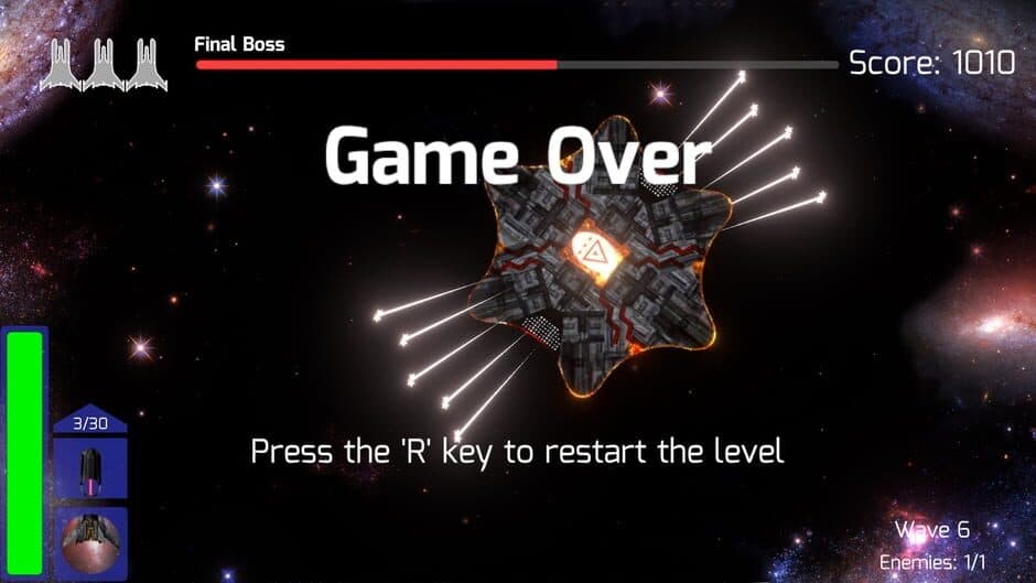 Space Shadow screenshot