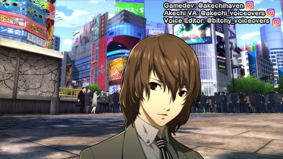 Persona 5: Goro Akechi Dating Simulator screenshot