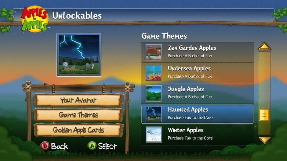Apples to Apples screenshot