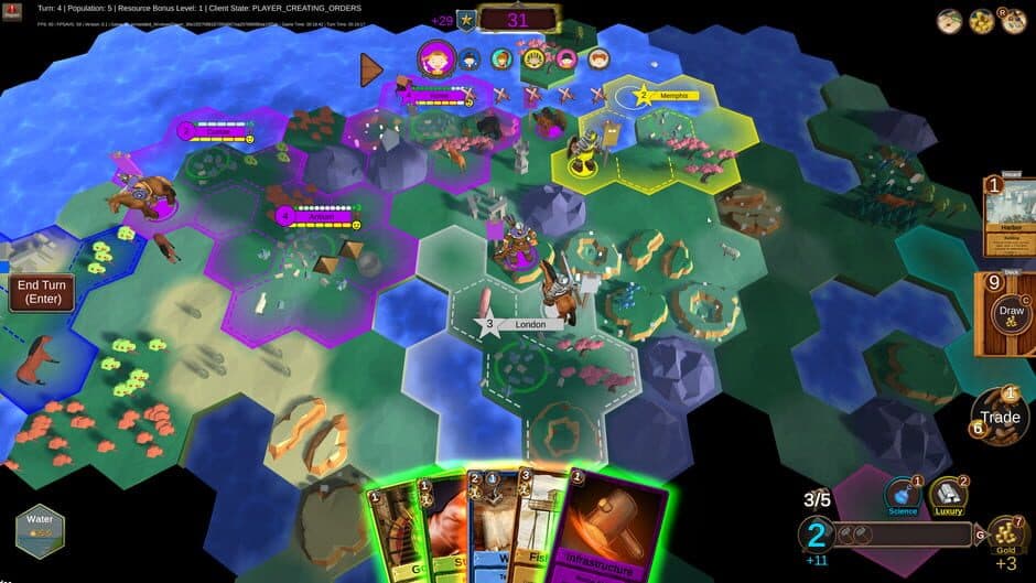 Hexarchy screenshot