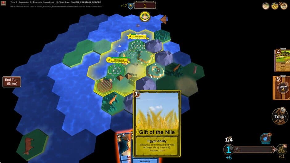 Hexarchy screenshot