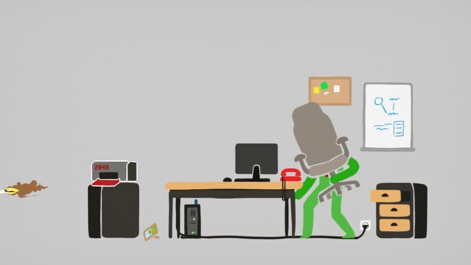 George and the Printer screenshot