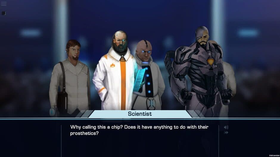 S.A.I.A Awakening: A Robothorium Visual Novel screenshot