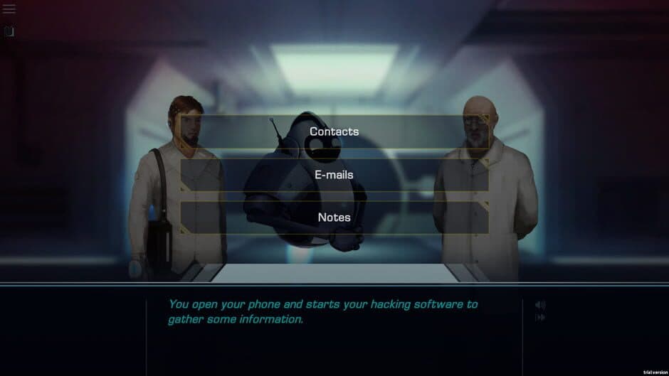 S.A.I.A Awakening: A Robothorium Visual Novel screenshot