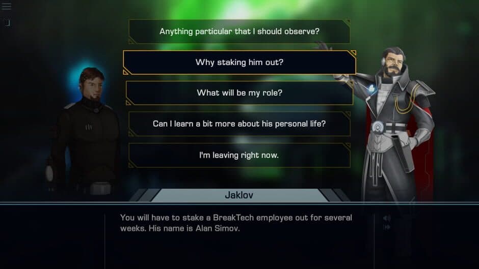 S.A.I.A Awakening: A Robothorium Visual Novel screenshot