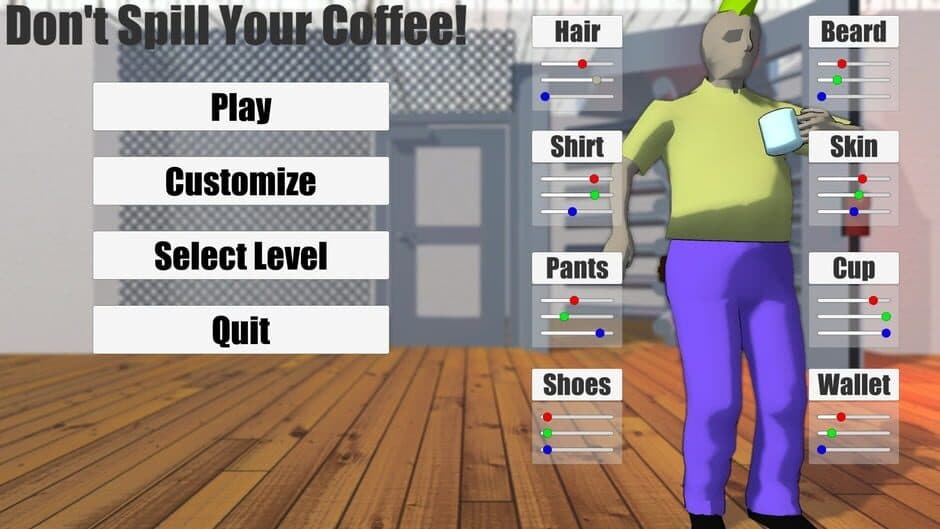 Don't Spill Your Coffee! screenshot