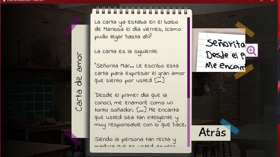 Club de Detectives: Caso 01 screenshot