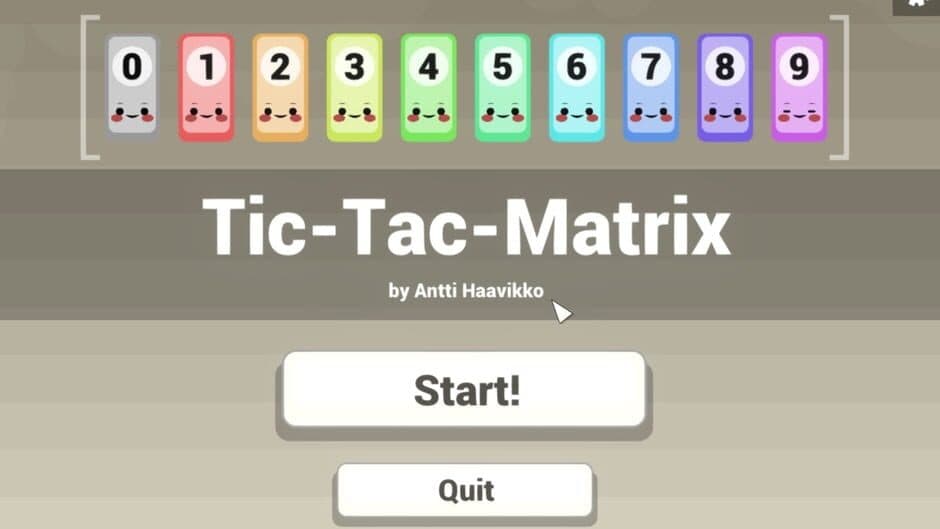 Tic-Tac-Matrix screenshot