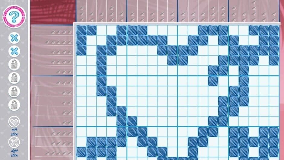 Valentine's Day Griddlers screenshot