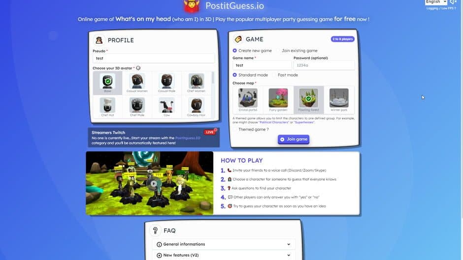 PostItGuess.io screenshot